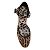 Zeppe espadrillas leopardate marroni di Dolce & Gabbana - vista 4