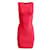 ALAÏA Ärmelloses, figurbetontes Freizeitkleid aus Strick in Pink Viskose  ref.939865