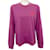 Maglietta Pharrell Wish List a maniche lunghe in cotone viola Chanel Rosa  ref.940053