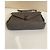 Borsa Saint Laurent College Grigia Chevron Pelle Trapuntata Monogramma Grigio - vista 6