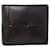 Bottega Veneta Leather wallet with Intrecciato motif Dark brown  ref.940141