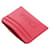 Chloé Porta carte in pelle di vitello lucida rosa  ref.940143