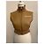 Chaleco corto Palm Angels de polipiel beige - vista 4