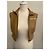 Chaleco corto Palm Angels de polipiel beige - vista 6