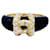Cartier-Ring, "liniert-C", gelbes Gold, Onyx, Diamanten. Weißgold  ref.941007
