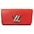 Louis Vuitton Monederos, carteras, casos Roja Cuero  ref.941116