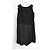 OTOÑO de Chloé 2007 Vestido de panel mixto de gasa de seda negra Negro - vista 4