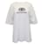 Balenciaga T-shirt oversize à imprimé logo BB en coton blanc  ref.941192