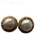 Chanel Earrings Cream Gold hardware Metal Pearl  ref.941994
