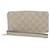 GUCCI GG Canvas Guccissima Long Wallet White 245914 Auth am4402  ref.942203