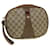 GUCCI GG Canvas Web Sherry Line Clutch Bag Beige Red Green 89.01.034 Auth rd5247  ref.942207
