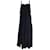 3.1 Phillip Lim - Robe noire en soie sans manches nouée sur le devant / robe formelle  ref.942213