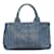 Prada Canapa Denim Tote Bag B2439g Blue  ref.942362