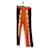 Autre Marque MARCO DE VINCENZO Pantalon T.International M Viscose Orange  ref.943158