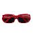 Alain Mikli Red / Sonnenbrille mit schwarzem Kunststoffrahmen - Ansicht 2