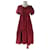 Autre Marque Robes Polyester Bordeaux  ref.943233