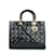 Lady Dior DIOR  Handbags T.  Leather Black  ref.943374