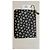 Clutch Carven Flori in pelle d'agnello nera Nero - vista 2