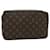 Louis Vuitton Monogram Trousse Toilette 28 Clutch Bag M47522 LV Auth 42222 Cloth  ref.943404
