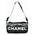 Chanel Sportsline Shoulder Bag Black Rubber Nylon  ref.943493