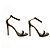 Cesare Paciotti Dagger Black Suede Ankle Strap Sandals Chaussures Talons hauts taille 36.5 - vue 5