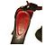 Cesare Paciotti Dagger Black Suede Ankle Strap Sandals Chaussures Talons hauts taille 36.5 - vue 9