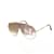 Salvatore Ferragamo Stella McCartney SC0056S 004 Gafas de sol con montura dorada y espejo degradado rosa Metal  ref.943714
