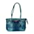 Autre Marque Collection Privée Snakeskin Leather Shoulder Bag Blue  ref.943845