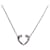 Collier Tiffany & Co Paloma Picasso Or blanc Argenté  ref.944380