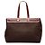 Hermès Hermes Brown Herbag Cabas Toile GM Marrone