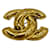 ****Spilla Chanel Matelasse Coco Mark Gold hardware Placcato in oro  ref.945718