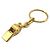 ****Chanel portachiavi in oro Gold hardware - vista 2
