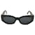 **Gafas de sol negras Gianni Versace Negro Plástico  ref.945744