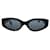 **Gafas de sol negras Gianni Versace Negro Plástico  ref.945753