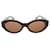 **Gianni Versace Brown Sunglasses Plastic  ref.945758