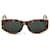 **Gianni Versace Brown x Green Lens Sunglasses  ref.945760