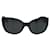 **Gianni Versace Occhiali da sole neri Nero Plastica  ref.945768