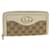 GUCCI GG Canvas Long Wallet Beige White 308012 auth 43741 Cloth  ref.945834