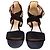 Sandali Gianvito Rossi Portofino in camoscio nero - vista 5