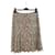 Chanel Beige Floral Lace Skirt Multiple colors Cotton  ref.945895