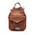 Autre Marque Vintage Brown Leather Backpack Shoulder Bag  ref.945910
