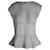 Isabel Marant Sheer Panel Peplum Top in White Silk  ref.946671