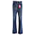 Valentino Garavani Levi‘s x Valentino Bootcut-Jeans aus blauem Baumwolldenim Baumwolle  ref.946690