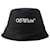 Ny Logo Bucket Hat - Off White - Cotton - Black/White  ref.946775