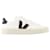 Sneakers Campo - Veja - Bianco/Pelle nera Vitello simile a un vitello  ref.946861