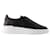 H580 Slip On Sneakers - Hogan - Leather - Black/White  ref.946895