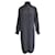 Nili Lotan Ruffled Neck Midi Dress in Black Silk  ref.946915
