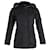 Barbour-Regenjacke mit Kapuze aus schwarzer Baumwolle  ref.946928