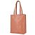 Sac Cabas Logo Shopper Portrait - Acne Studios - Cuir - Rose Saumon - view 2