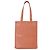 Sac Cabas Logo Shopper Portrait - Acne Studios - Cuir - Rose Saumon - view 3
